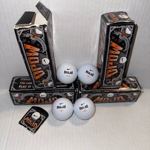 Nike Mojo Golf Balls 3-Pack  Powerful Core & Soft Feel NIB 4 Boxes Have Damage